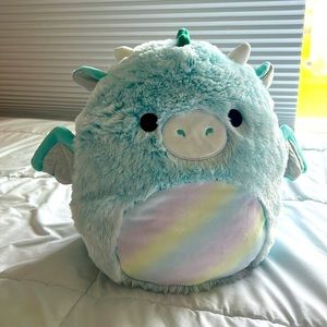 Squishmallows Fuzz a Mallow Lorelei the dragon